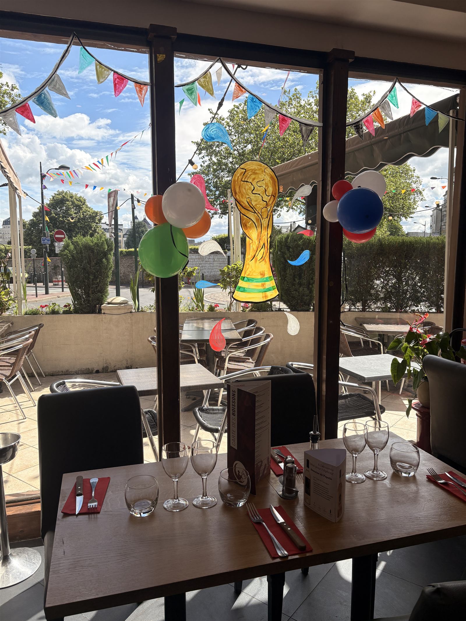 Soirée foot retransmission match La Mezza Luna Clamart